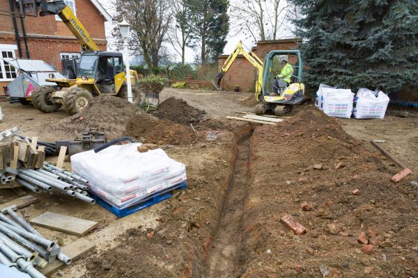 Drainage Ditch Digging in Knoxville