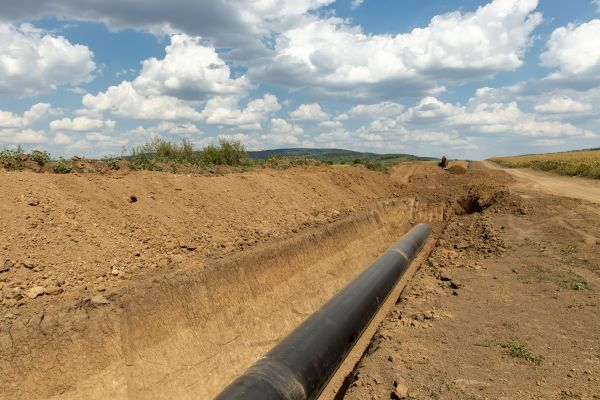 Gas Line Trenching in Knoxville