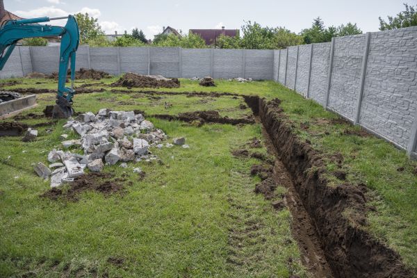 Yard Trenching in Knoxville