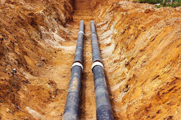 Water Line Trenching in Knoxville