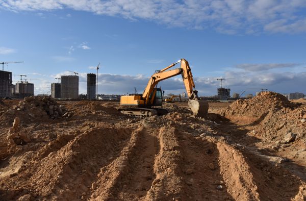 Drainage Trench Excavation in Knoxville