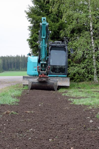 Backhoe Grading in Knoxville