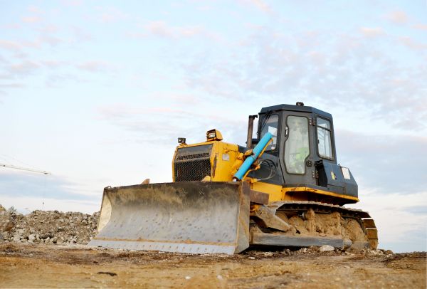 Bulldozer Land Excavation in Knoxville