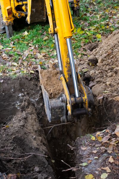 Sewer Tank Excavation in Knoxville
