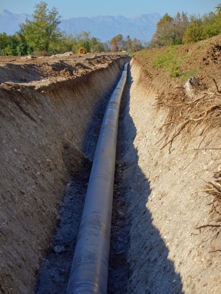 Gas Pipe Trenching in Knoxville