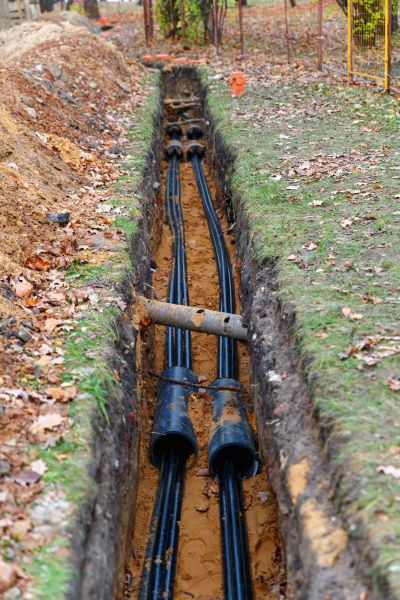 Electrical Line Excavation in Knoxville